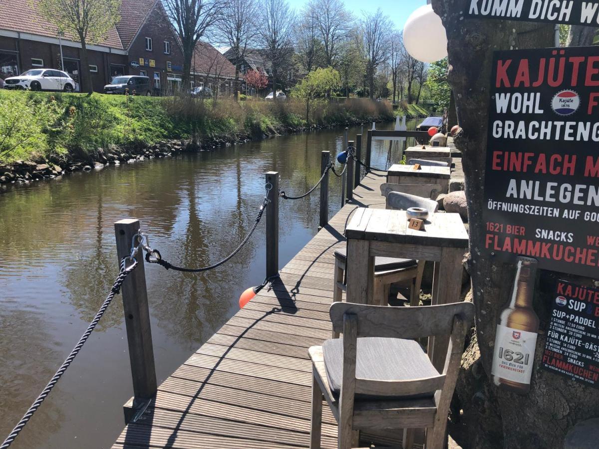 Gastehaus Kajute Direkt Am Wasser Friedrichstadt Buitenkant foto